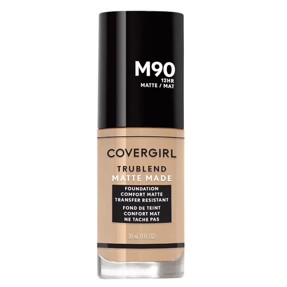 COVERGIRL TruBlend Matte Made Liquid Foundation, Perfect Beige M90